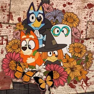 Bluey Halloween Tumbler